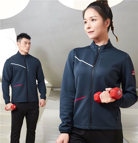 时尚运动针织外套团购定制定做生产厂家39991/39992